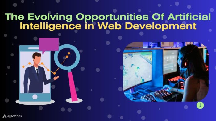 Artificial intelligence in web development